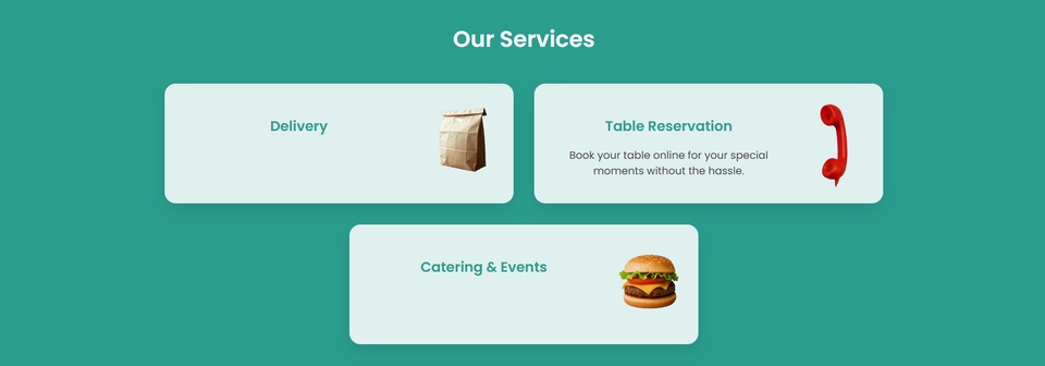 Web Development - Template Website Restoran Berbasis HTML & CSS - 4