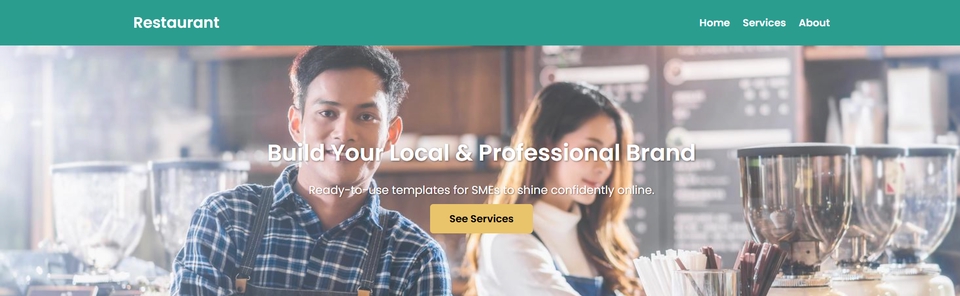 Web Development - Template Website Restoran Berbasis HTML & CSS - 2