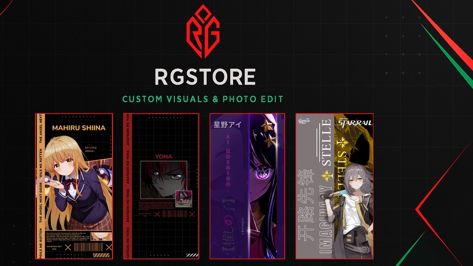 Jasa Gambar Kartun Bergaya Unik dan Personal - Anime Wallpaper and Design