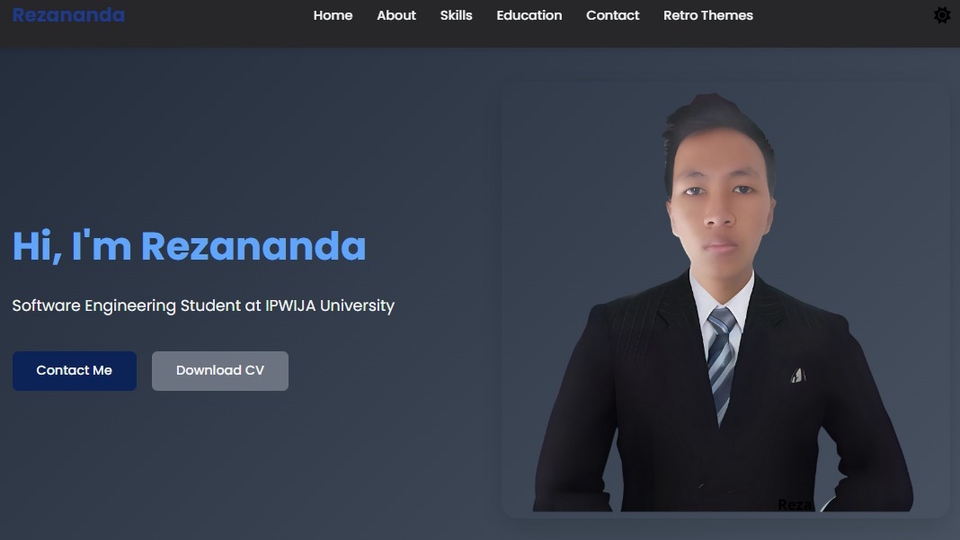 Jasa Pembuatan Website Portal Berita Profesional - Web Portfolio Dinamis + Admin Panel (Edit Isi Kapan Saja, Realtime)