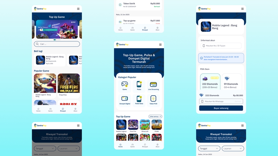 UI & UX Design - Jasa UI/UX Designe profesional / Design web / Design mobile / Termurah dan terpercaya - 3