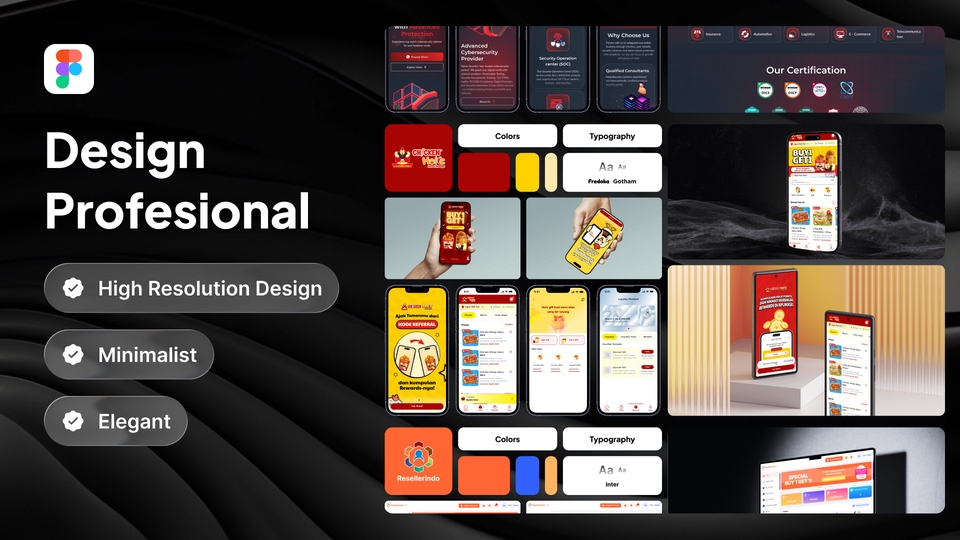 UI & UX Design - Jasa UI/UX Design Professional | Landing Page, Dashboard Web, Design System, & Mobile App - 2