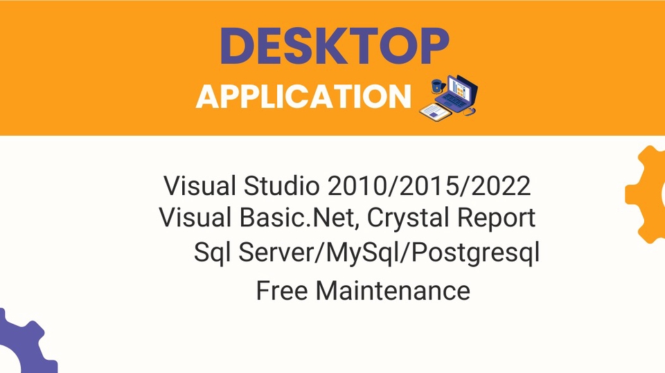 Jasa Pembuatan Aplikasi Desktop Menggunakan VB.net dan SQL Server atau tanpa datatabase