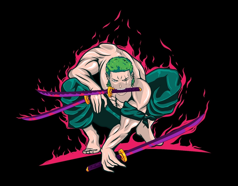 Fanart - "Jasa Ilustrasi Fan Art Anime Keren untuk Stiker, Merch, dan Karakter OC Anda - 3