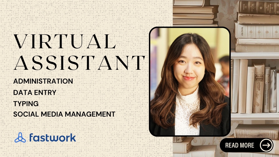 null - Virtual Assistant ; Administration, Data Entry, Typing, Social Media Management