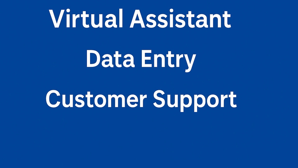 Jasa Lainnya di Gaya Hidup - Jasa Virtual Assistant, Input Data, dan Customer Service