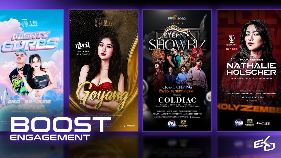 Banner Online - DESAIN SOSIAL MEDIA | 4 JAM JADI! - 2