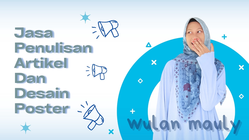 Jasa Lainnya di Desain Grafik - Jasa penulisan artikel dan desain poster