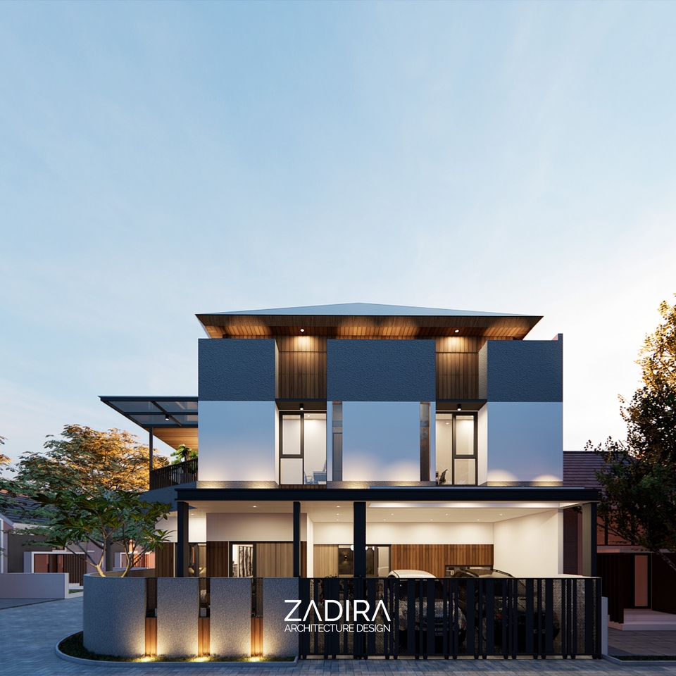 3D & Perspektif - Desain 3D & Render Arsitektur Exterior & Interior - 8