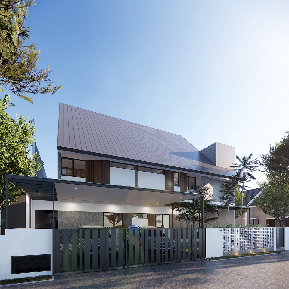 3D & Perspektif - Desain 3D & Render Arsitektur Exterior & Interior - 11