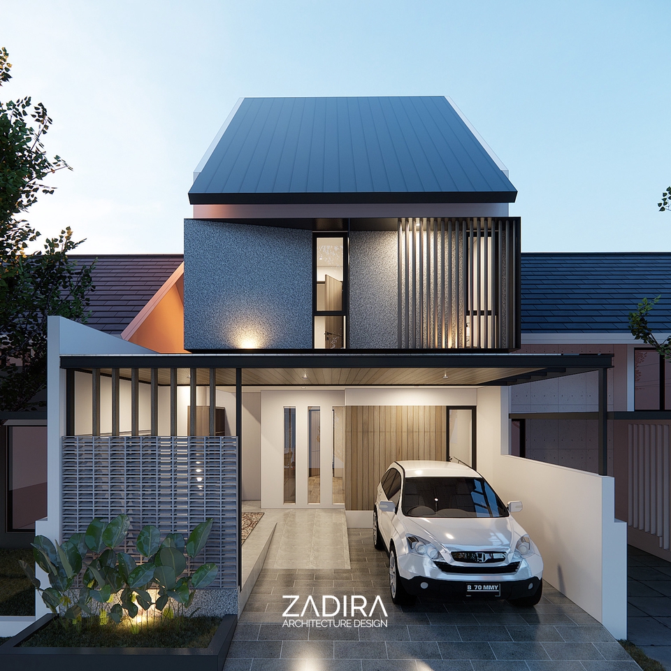 3D & Perspektif - Desain 3D & Render Arsitektur Exterior & Interior - 9