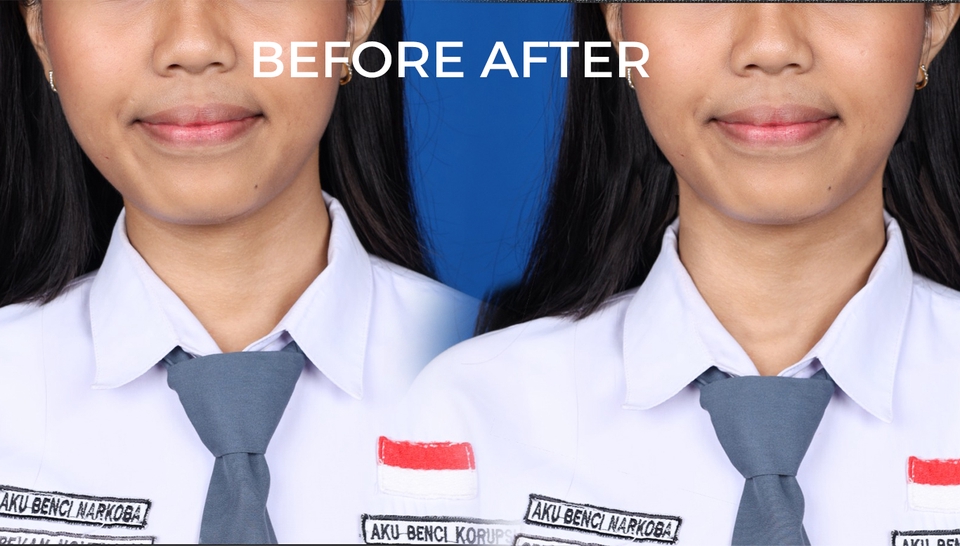 pas foto editing (Proportionals and skin retouch)