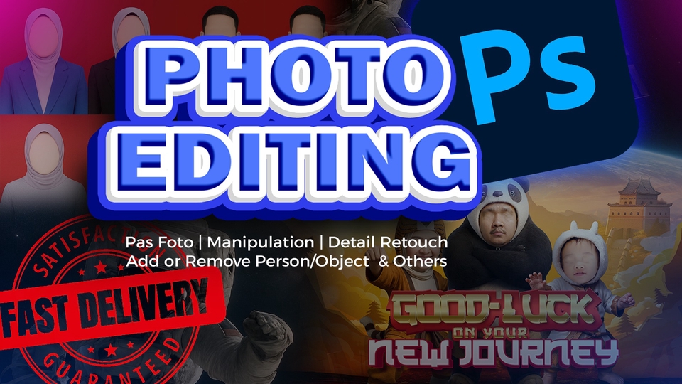 Pas Foto, Photo Foto, Edit Foto, Cepat, Remove Object, IMAGINE, Fast Delivery, Photoshop, Grading