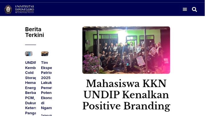 Penulisan artikel laporan kegiatan