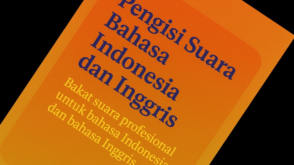 Jasa Voice Over, Dubbing, dan Pengisi Suara Video - Pengisi Suara 