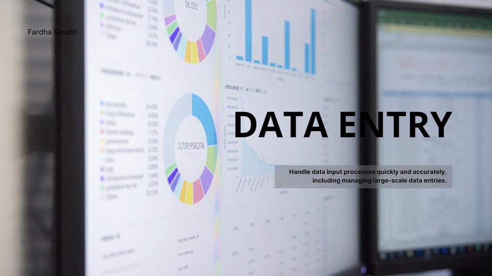 Jasa Input Berbagai Jenis Data Entry Online - DATA ENTRY USING MS.EXCEL & SPREADSHEET