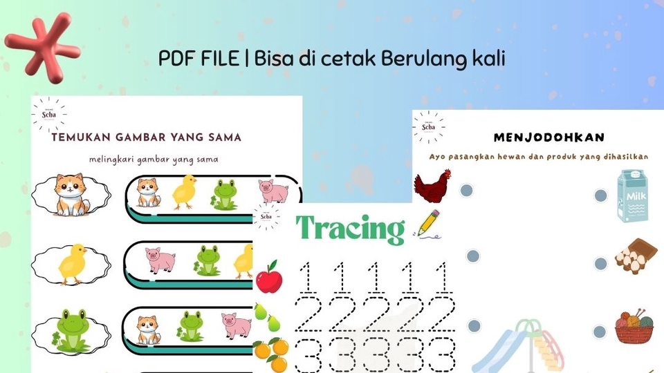 Aneka Aktivitas belajar anak usia 3-5 tahun 