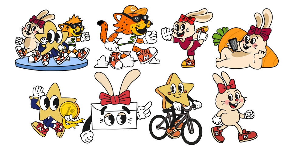 Stiker LINE - Desain Stiker Digital Lucu untuk Keperluan Produk Anda (Stiker Whatsapp, Line Chat, Streaming, dll) - 5