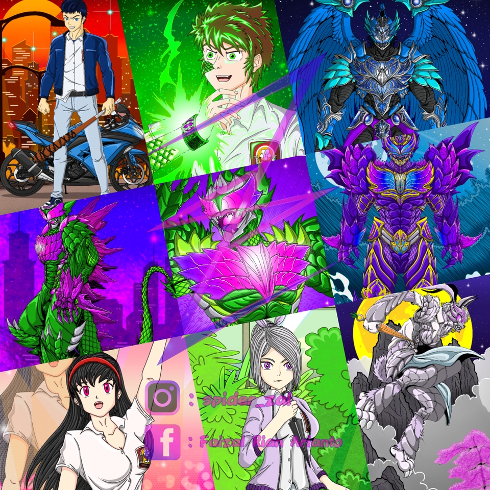 Desain Karakter - Desain Karakter Original Anime Style - 3