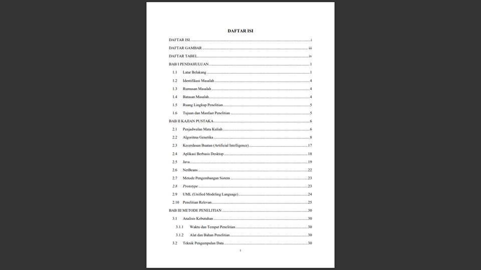 Edit Dokumen - JASA EDIT RAPI Proposal, Skripsi, Makalah, Artikel, Laporan. INCLUDE DAFTAR ISI, NO HALAMAN, DLL. - 3