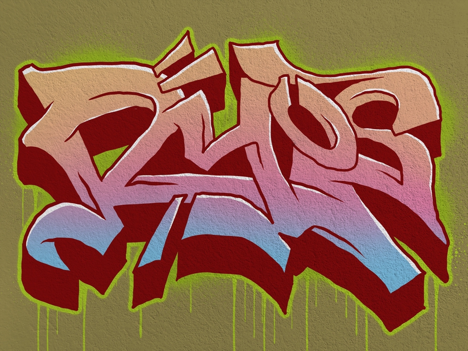 Logo - Desain logo atau brand dengan graffiti style yang unik - 2