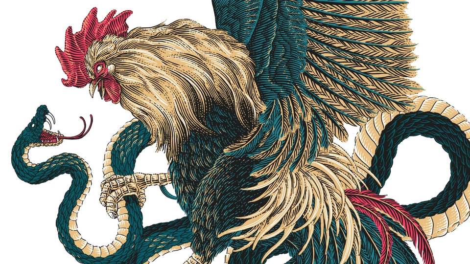 Gambar dan Ilustrasi - Ilustrasi Line Art / Engraving Art - 12