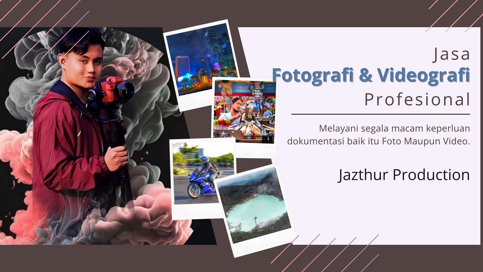 Jasa Video Shooting dan Pembuatan Video - Videographer, Drone Pilot, Photograper