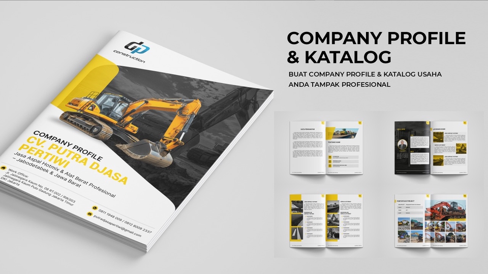 Jasa Desain Corporate Identity / Brand Identity - Desain Company Profile & Katalog