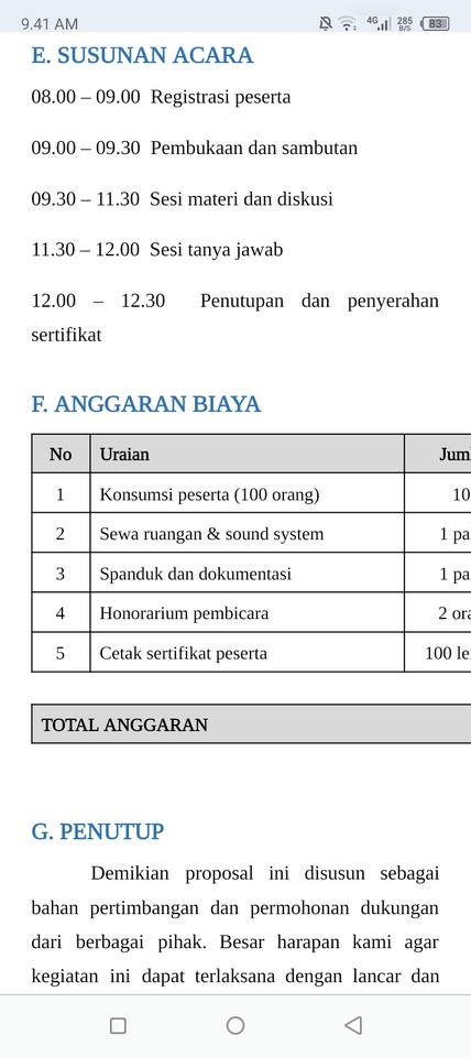 Pengetikan Umum - JASA PENGETIKAN & PENGOLAHAN DOKUMEN - 8