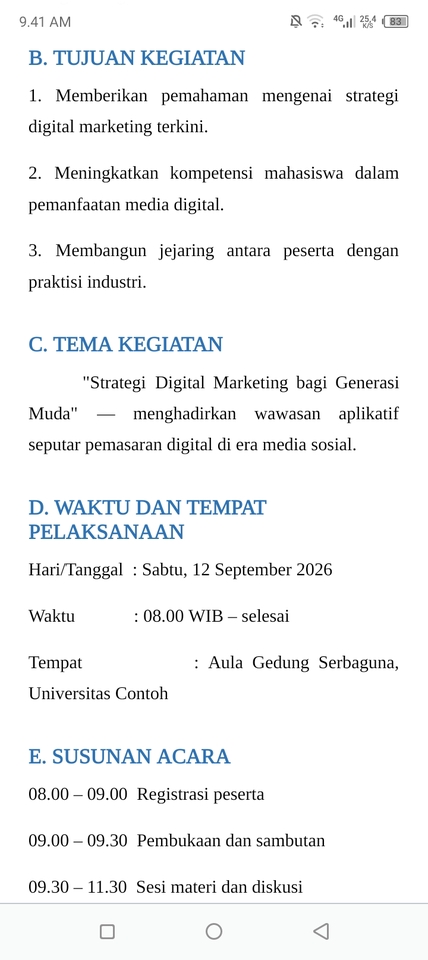 Pengetikan Umum - JASA PENGETIKAN & PENGOLAHAN DOKUMEN - 7