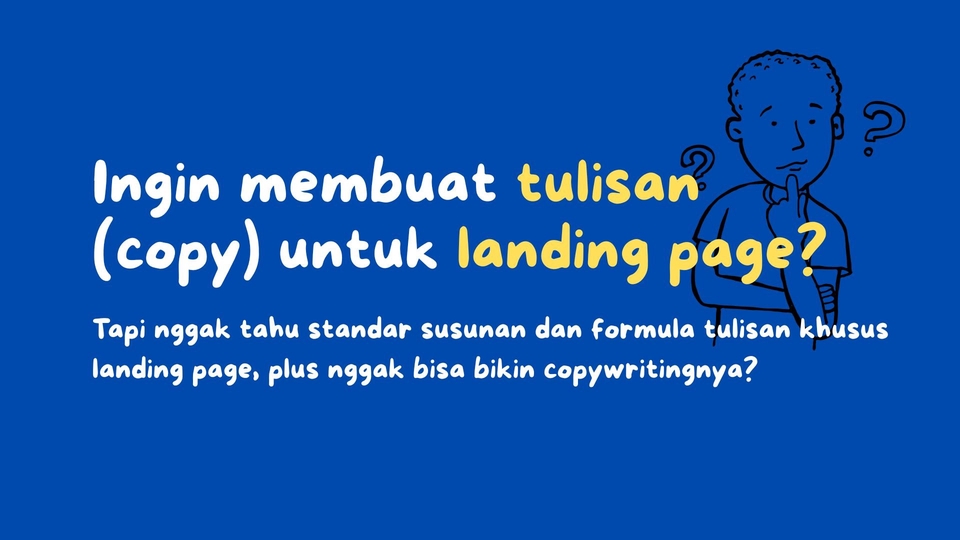 Jasa Copywriting untuk Landing Page dan Deskripsi Produk - Copywriting Unik Untuk Landing Page - Ready Berbagai Topik - Jualan Makin Cuan