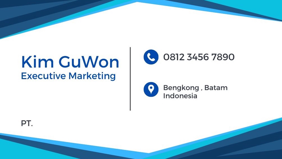 Jasa Desain ID Card Karyawan - Membuat desain kartu nama