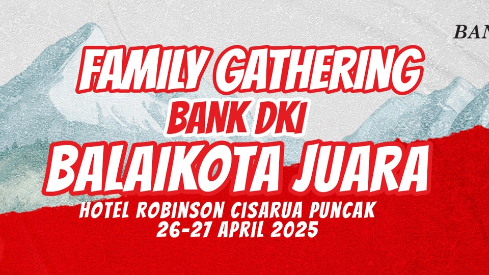 Pembuatan Banner Gathering