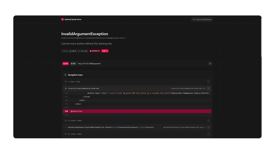 Perbaikan Bugs - Jasa Perbaikan Bug, Perbaikan Error, dan Penambahan Fitur Website Sistem Informasi - 3