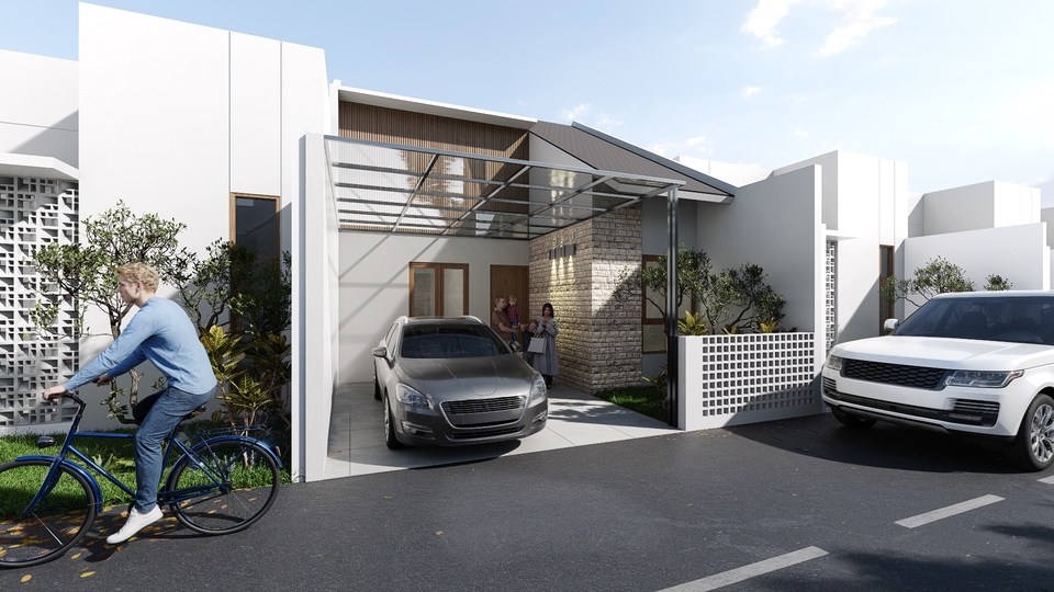 AY HOUSE 2/ 2025
Rumah tinggal type 60, 1 lantai dengan luas tanah 105m2(7x15). Konsep desain approv