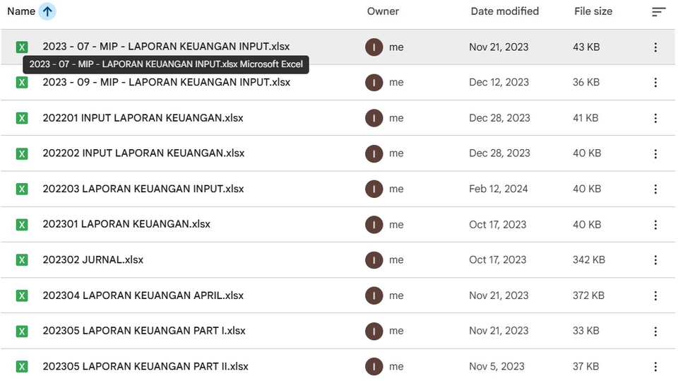 Freelancer data entry, input ribuan transaksi bulanan dari Excel ke sistem dengan akurat dan rapi.