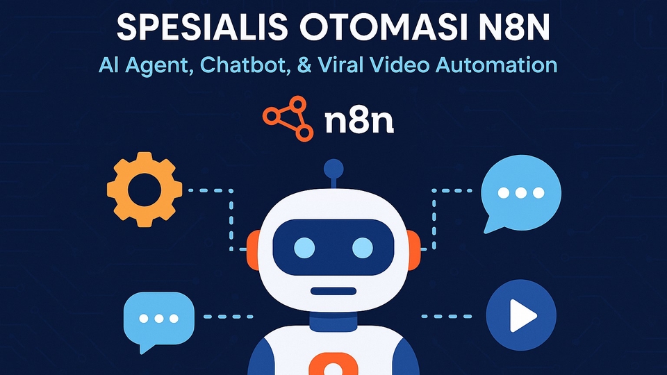 Jasa Migrasi Website Wordpress dan Lainnya - Otomasi n8n: AI Agent, Chatbot, & Viral Video Automation