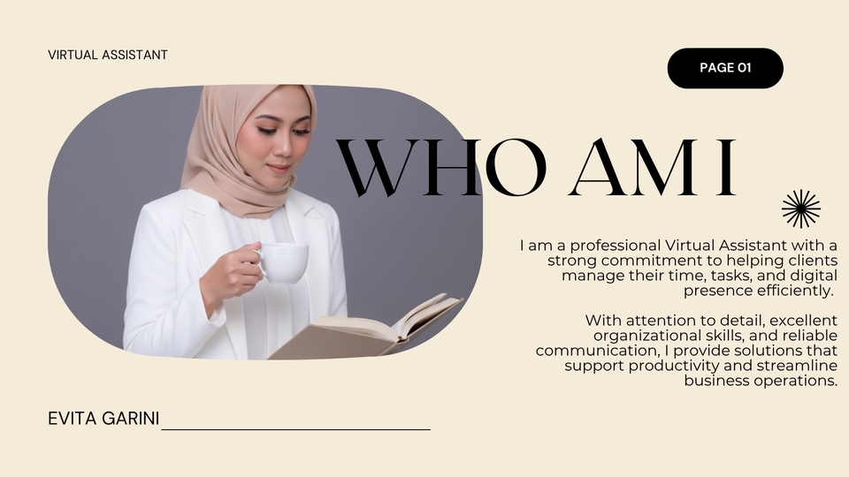 Sekretaris - Virtual Assistant: Data Entry, Copywriting, Graphic Design (Logo, Presentation, Social Media, etc.) - 3