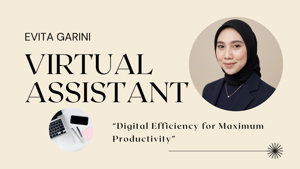 Sekretaris - Virtual Assistant: Data Entry, Copywriting, Graphic Design (Logo, Presentation, Social Media, etc.) - 2