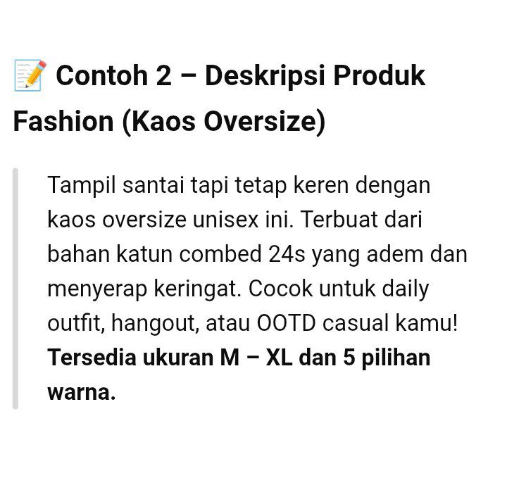 Caption Sosial Media - Jasa Copywriting Cepat & Menarik untuk Deskripsi Produk, Caption, atau Bio Usaha - 3