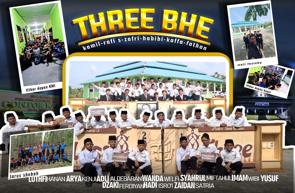 Gambar dan Ilustrasi - Custom poster (familiy,friends,club) - 3