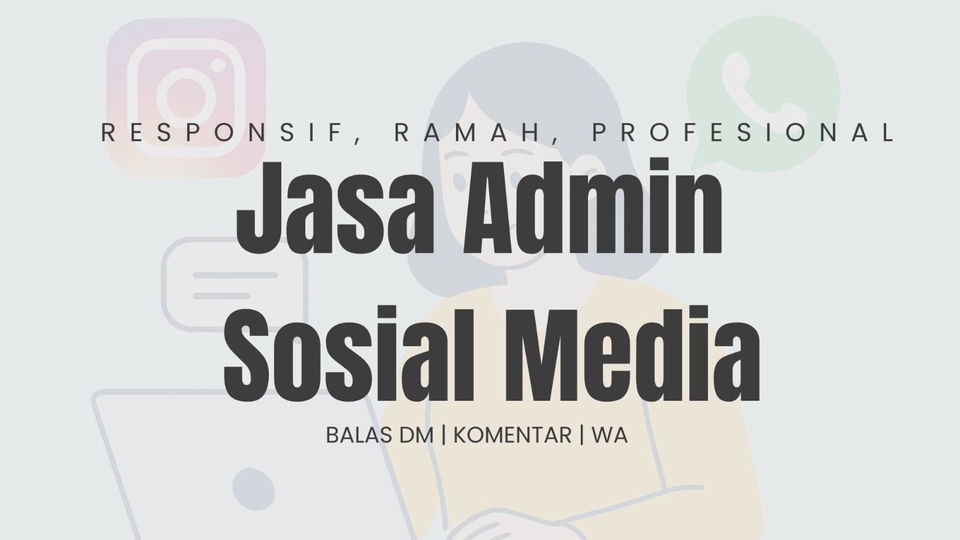Jasa Admin Online Shop Shopee, Tokopedia, Lazada dan Lainnya - Admin Sosial Media | Bantu balas DM, WA, dan Ecommers