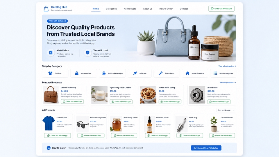 Web Development - Jasa Website Katalog Produk + Order WhatsApp - 2