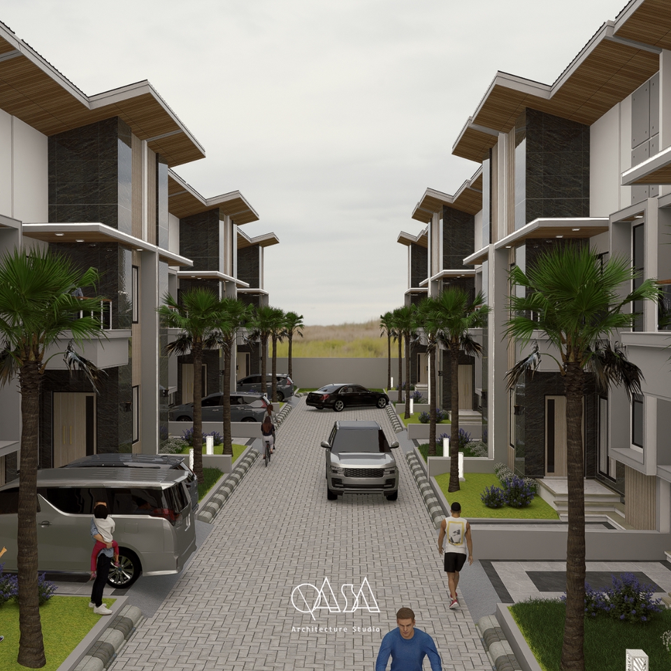 3D & Perspektif - Desain Cepat 3D Bangunan + Render Gambar atau Video - 9