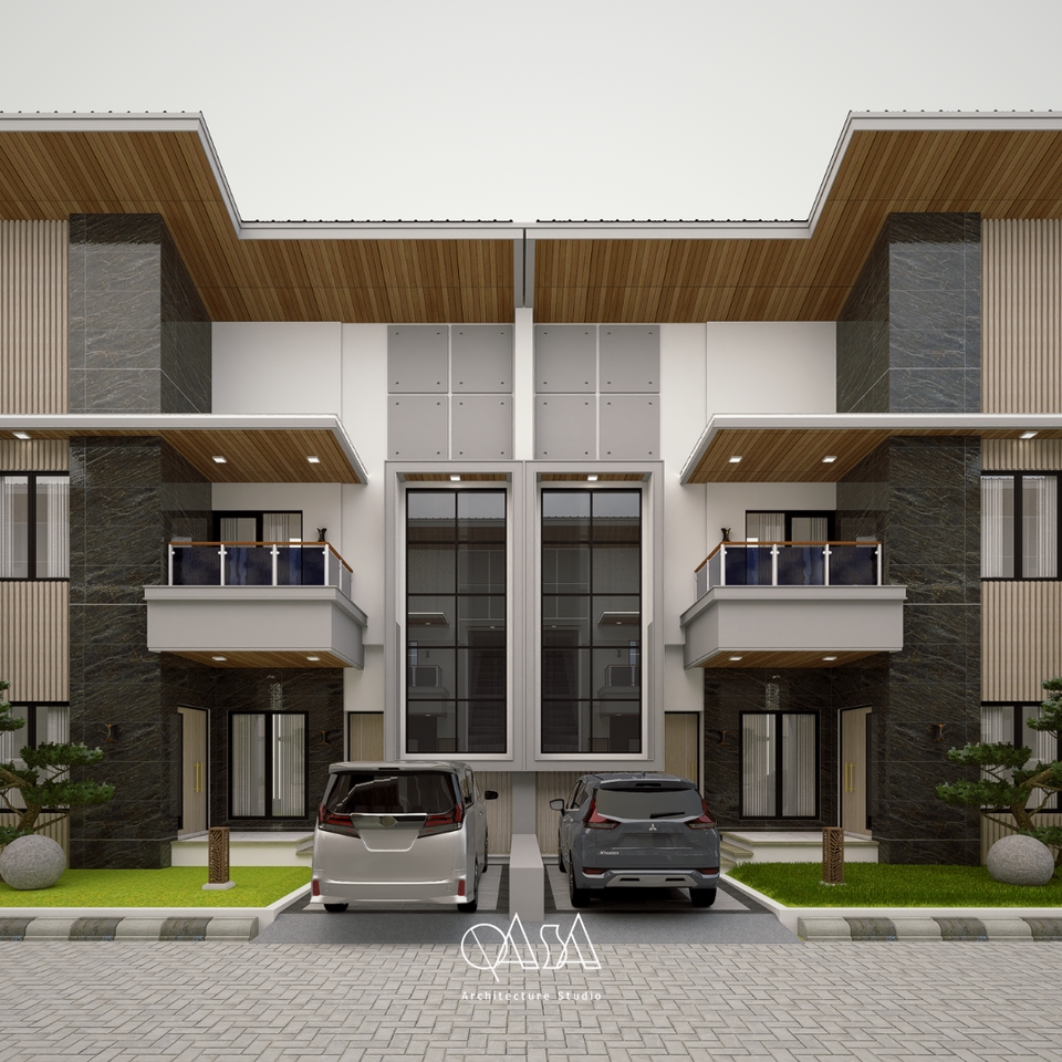 3D & Perspektif - Desain Cepat 3D Bangunan + Render Gambar atau Video - 21