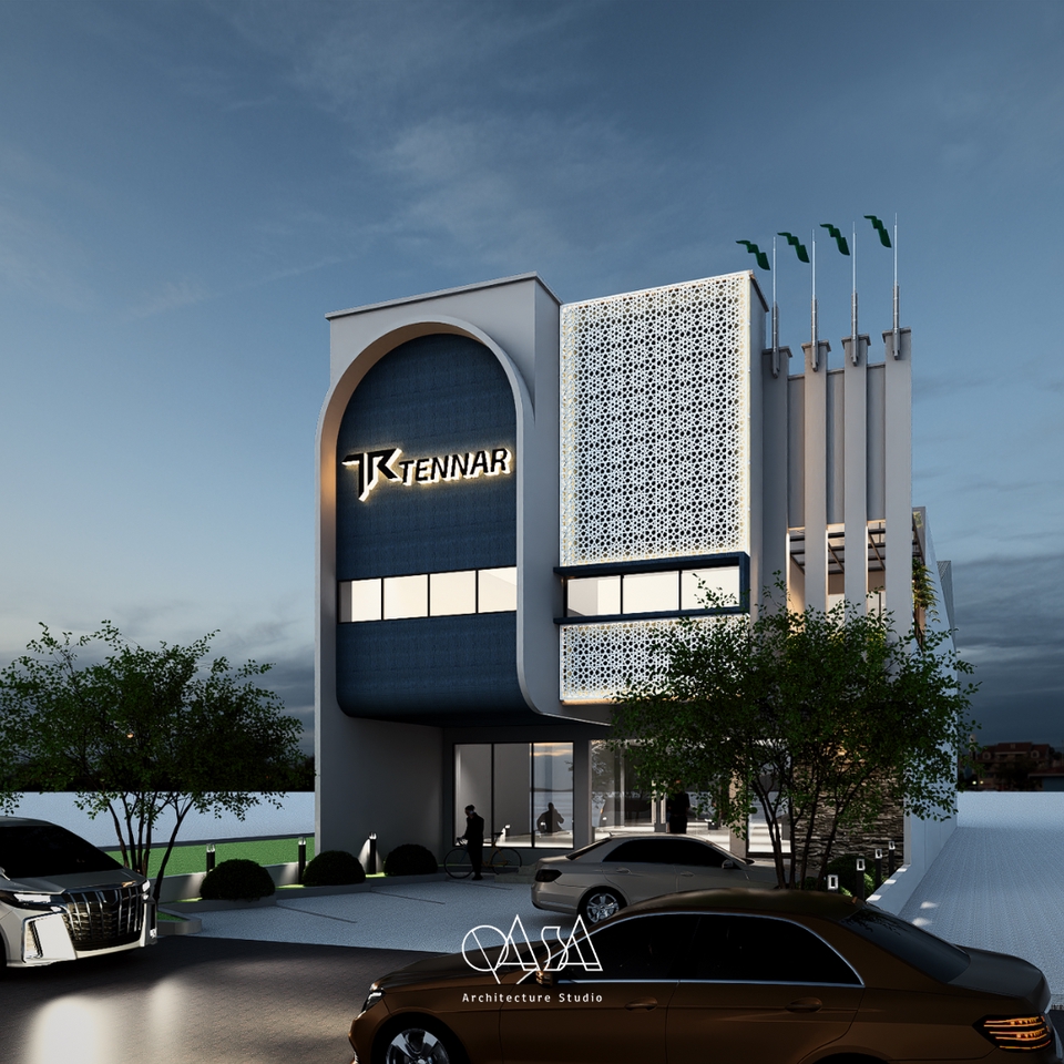 3D & Perspektif - Desain Cepat 3D Bangunan + Render Gambar atau Video - 18