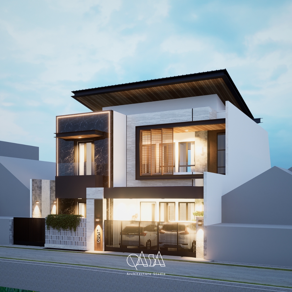 3D & Perspektif - Desain Cepat 3D Bangunan + Render Gambar atau Video - 23