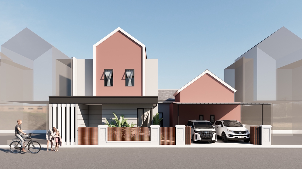 Jasa Desain Interior, Exterior Bangunan dan Render 3D - Desain Cepat 3D Bangunan + Render Gambar atau Video
