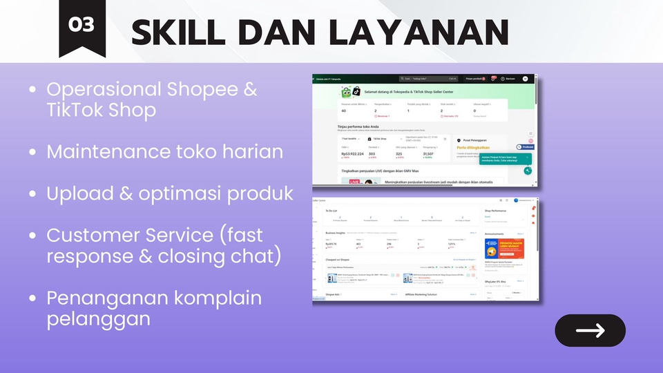 Optimasi Marketplace - Jasa profesional Operasional E-Commerce Tokopedia, Shopee & TikTok Shop UMKM Naik Kelas - 4