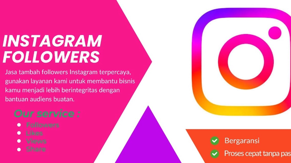 Jasa Buzzer Social Media IG, Facebook, Tiktok, maupun Twitter - Jasa Input sosial media Instagram followers, likes, dan views